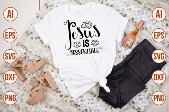 JESUS is ESSENTIAL SVG