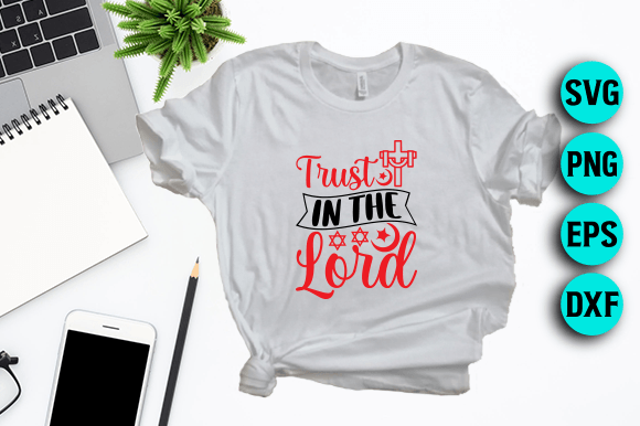 Trust in the Lord SVG Font for Editorial Design